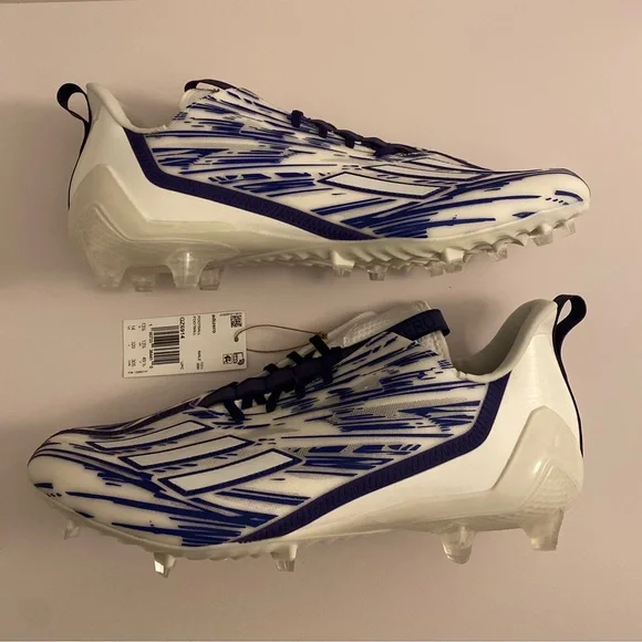 Adidas Adizero Football Cleats Purple White GZ6914 Adidas Adizero Football Cleats Purple Cloud White (GZ6914  main image 4